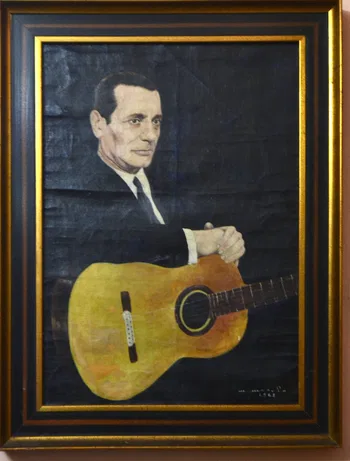 Retrato de Amador Campos, 1963, por artista desconhecido
