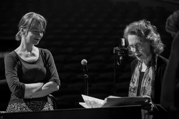 Susanna Mälkki y Kaija Saariaho