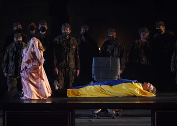 Imágenes de El ocaso de los dioses en el teatro Real de Madrid