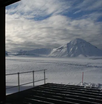 Nubes sobre Ny Alesund