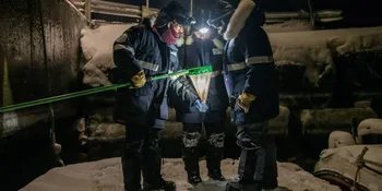 Noche polar en el AWIPEV