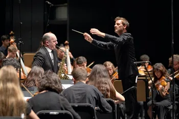 David Alonso, Orquesta Joven de Andalucía y Álvaro Albiach.