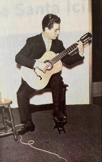 Ricardo Freire Blanco num concerto em Montevideu