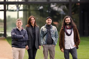 Miquel Cuenca (JME), Rosa Yagüez (FCAYC), Eloy Fernández(JME) y Luis Martínez Campo (FCAYC)