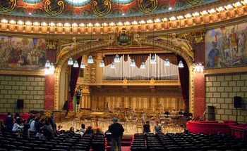 Escenario del Ateneo Rumano