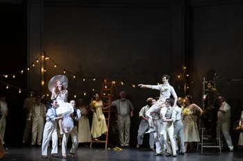 Escena del 'Don Giovanni' en el Maestranza