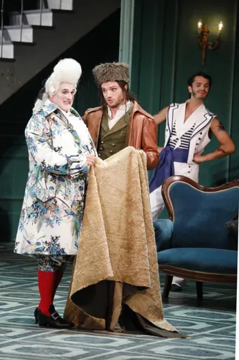 Spagnoli y Olivieri en 'La cambiale di matrimonio'