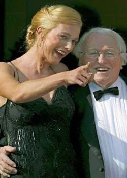 Katharina y Wolfgang Wagner