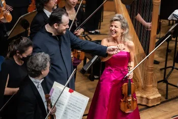 Andris Nelson y Anne-Sophie Mutter