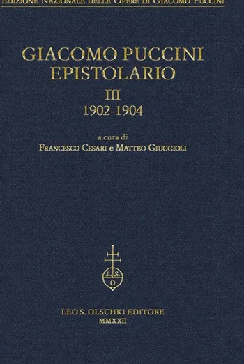  Giacomo Puccini. Epistolario 