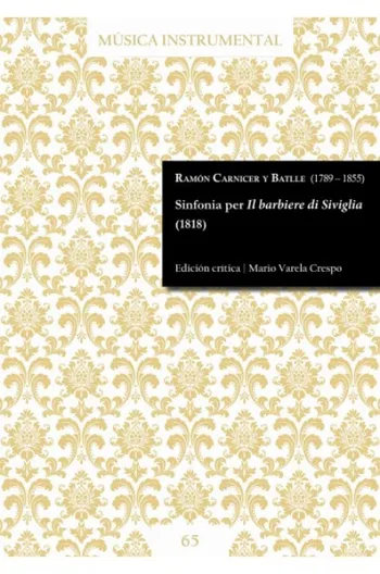 Ramón Carnicer, Sinfonia per Il barbiere di Siviglia