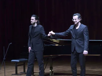 Andrè Schuen y Daniel Heide,