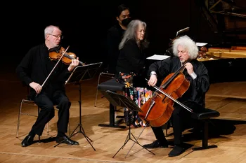 Kremer, Argerich y Maisky