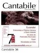 Nuevo Número de la Revista Argentina 'Cantabile'                                                           