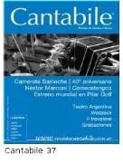 Cantabile 37 y los cuarenta años de la Camerata Bariloche                                                  