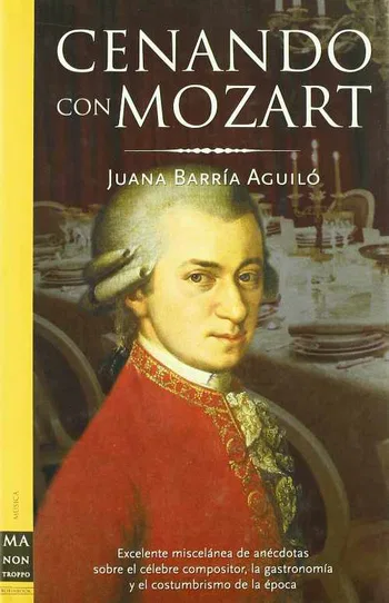 Portada del libro 'Cenando con Mozart'