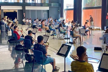 Actividad juvenil en el Auditorio Alfredo Kraus