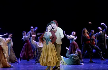 Escena de 'El barberillo de Lavapiés'