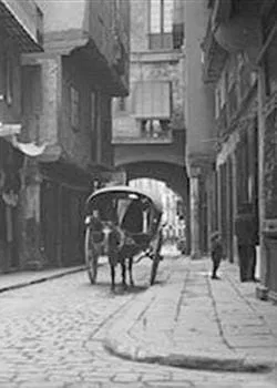 Barcelona, calle de Capuchinos