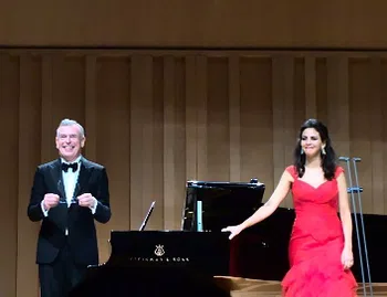 Fatma Said y Malcolm Martineau