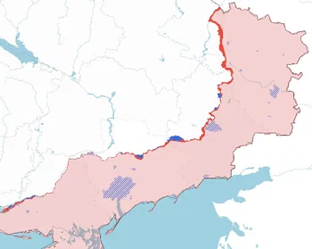 Avance de tropas rusas a 15 de febrero de 2024