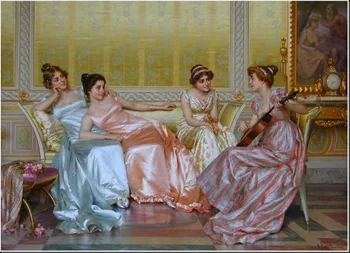 Vittorio Reggianini (1858-1938).«La soirée»