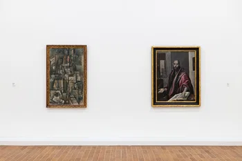 Picasso charla con El Greco