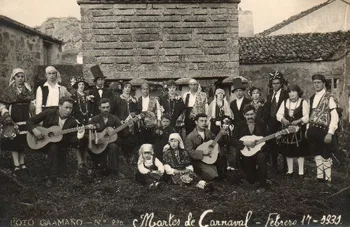 Entrudo de 1931 en Mugia