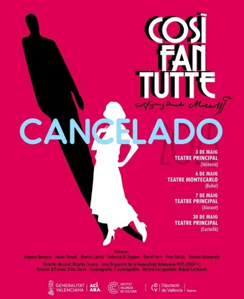 Cartel de la cancelación