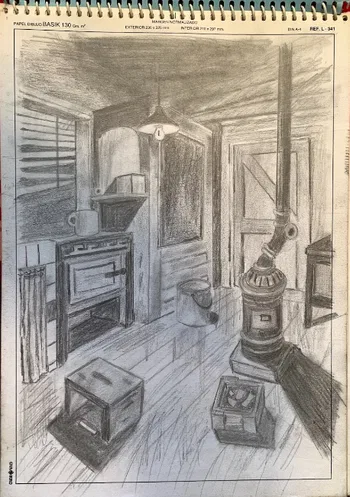 Desenho de Ricardo Freire Blanco