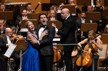 Sondra Radvanovky y Jonathan Tetelman con la OSB y Riccardo Frizza