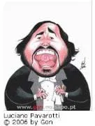 ... y el amigo Pavarotti se puso a tiro                                                                    