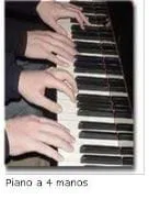 Juntas o separadas, en uno o dos pianos                                                                    
