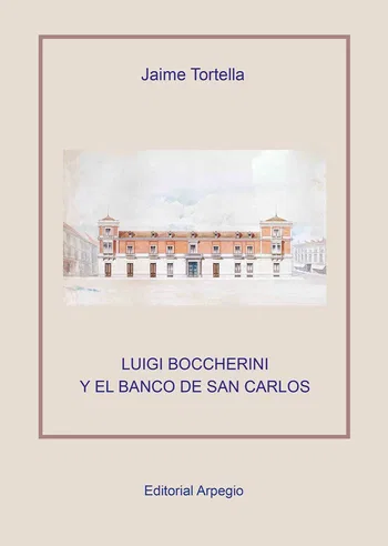 Portada del volumen «Luigi Boccherini y el Banco de San Carlos»