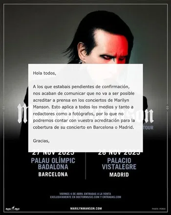 Cartel facilitado por la organización