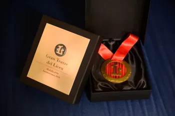 Medalla de oro del Gran Teatro del Liceu