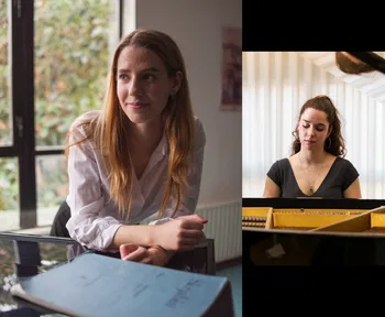 Valeria Fernández y Eva Gironés  © Fundación Eutherpe