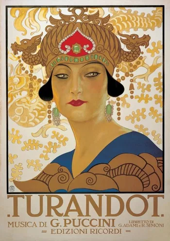 Cartel de «Turandot» (1926)