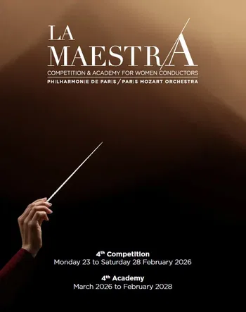 Cartel del concurso Maestra 2026