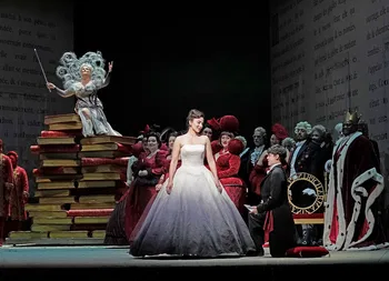 Escena de «Cenicienta» de la Metropolitan Opera House