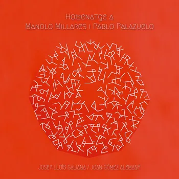 Portada del disco dedicado a Millares y Palazuelo