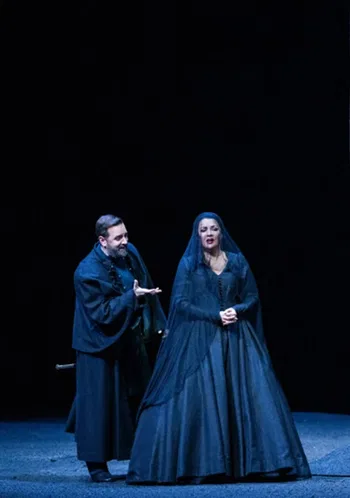 Verdi: Un Ballo in Maschera. Regie de Deflo © 2025 by Benjamín Girette / OnP