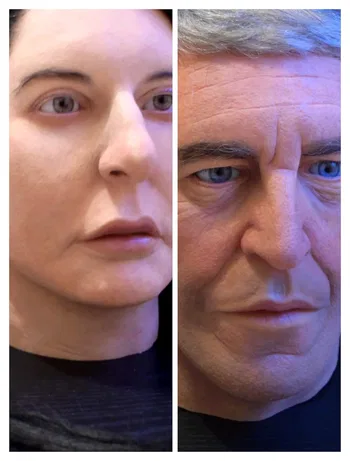 Marina Abramović y Jeffrey Epstein