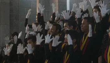 Imagen del documental «El canto de las manos»