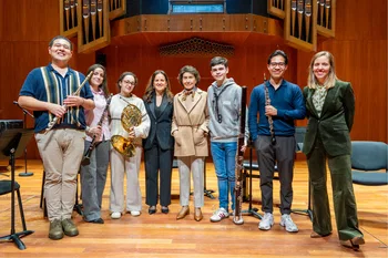 Accenture apadrina al Quinteto Debussy de la Escuela Reina Sofía y refuerza su apoyo al talento joven