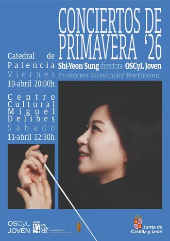 Cartel de los Conciertos de Primavera de la OSCyL Joven