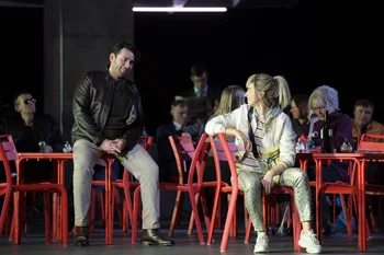 Escena de «Manon Lescaut» en el Teatro del Liceu  