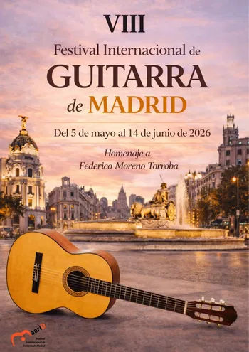 Cartel del Festival Internacional de Guitarra de Madrid 2026