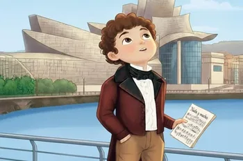 Caricatura de  Juan Crisóstomo de Arriaga