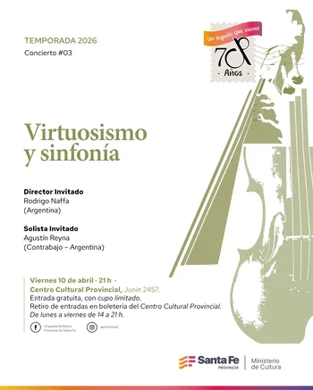 Cartel del concierto